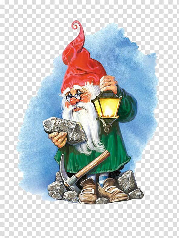 Dwarf Gnome Decoupage Elf LiveInternet, Red Hat dwarf the old man in Ore transparent background PNG clipart