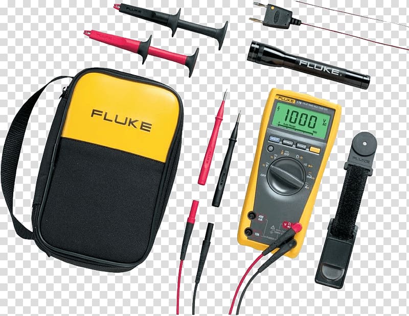 Digital Multimeter Electronics Fluke Corporation Electronic test equipment, Fluke transparent background PNG clipart