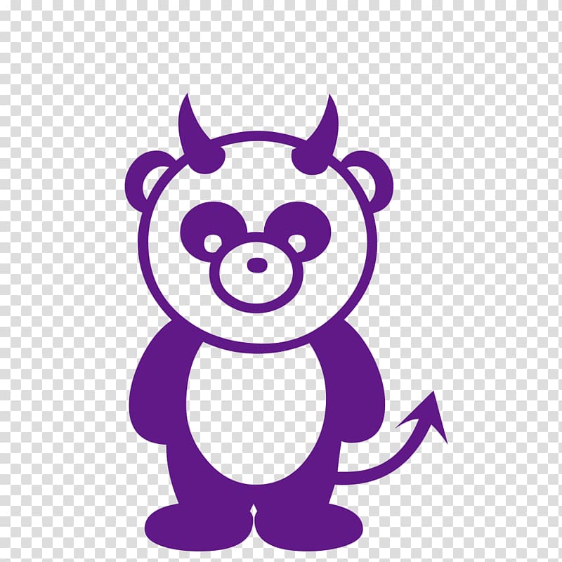 Giant panda T-shirt Bear Decal Sticker, panda transparent background PNG clipart