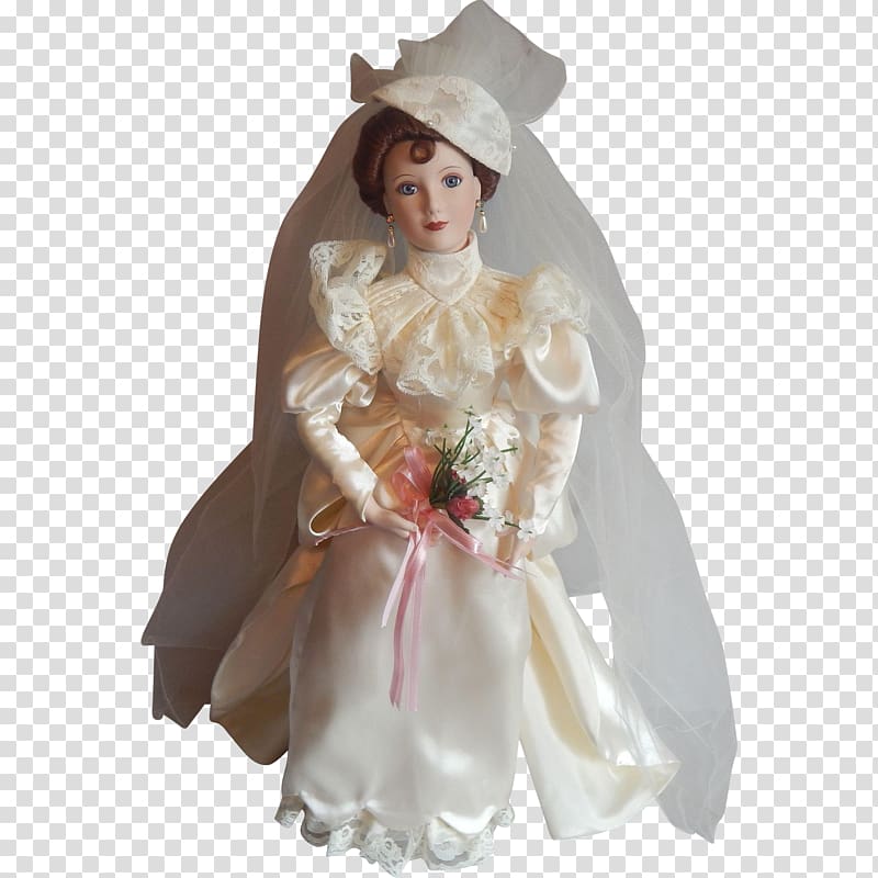 Beloved Belindy Bisque doll Bradford Exchange Collectable, doll transparent background PNG clipart