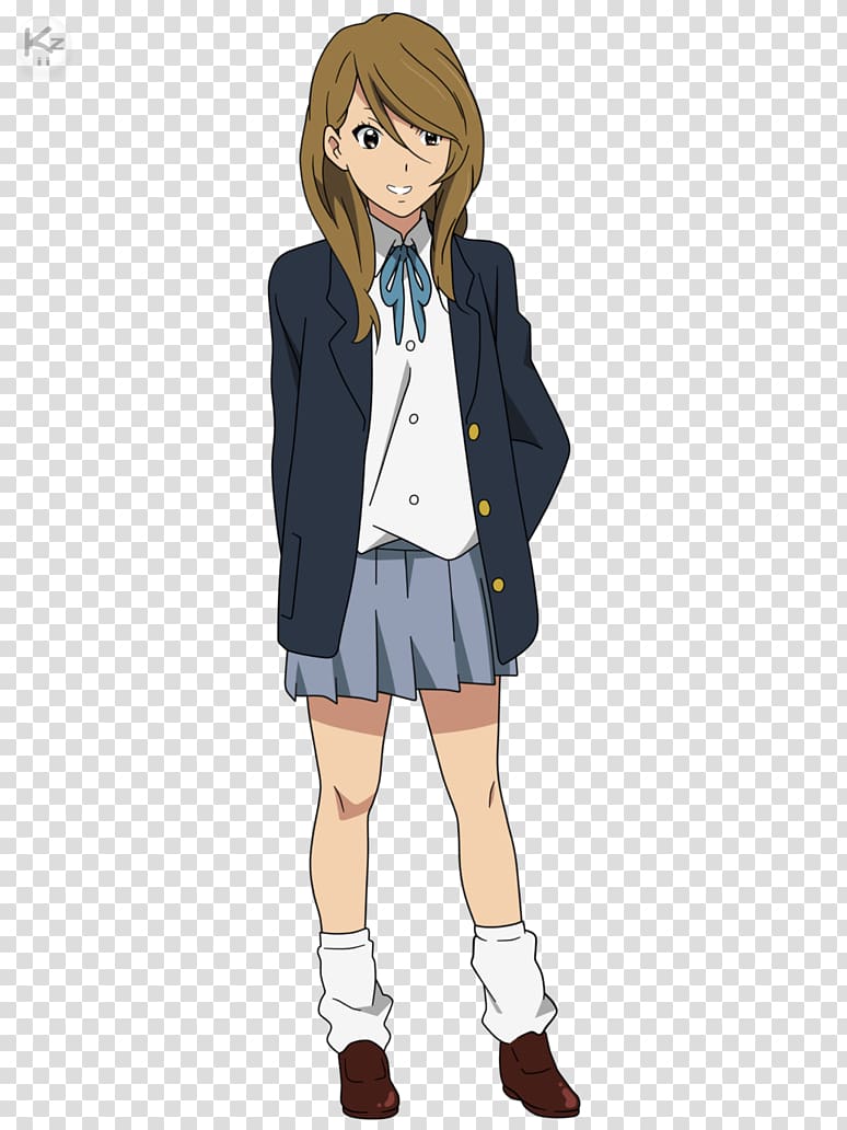 Ritsu Tainaka Yui Hirasawa K-On! Clothing, school uniform transparent background PNG clipart