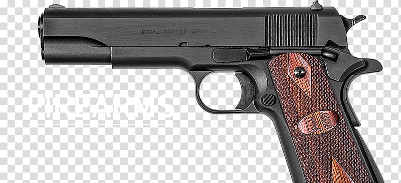 Springfield Armory .45 ACP M1911 pistol Auto-Ordnance Company Kahr Arms, others transparent background PNG clipart