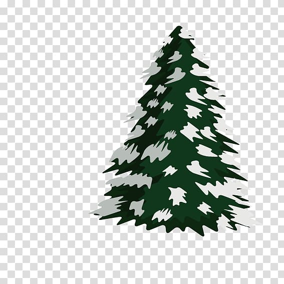 Drawing Pine Computer Icons , Cartoon green Christmas tree transparent background PNG clipart