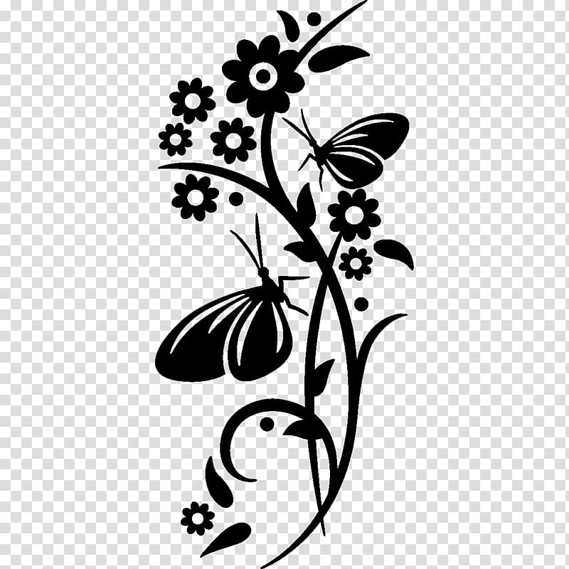 Decorative arts Stencil Flower Painting, flower transparent background PNG clipart