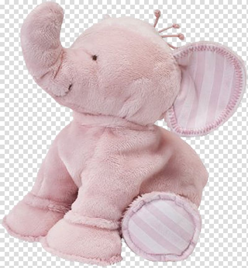 Stuffed Animals & Cuddly Toys Elephant Pink Plush, elephant transparent background PNG clipart