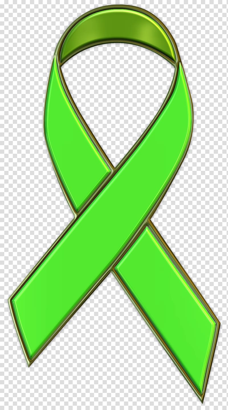 Hodgkin\'s lymphoma Non-Hodgkin lymphoma Awareness ribbon Cancer, green ribbon transparent background PNG clipart