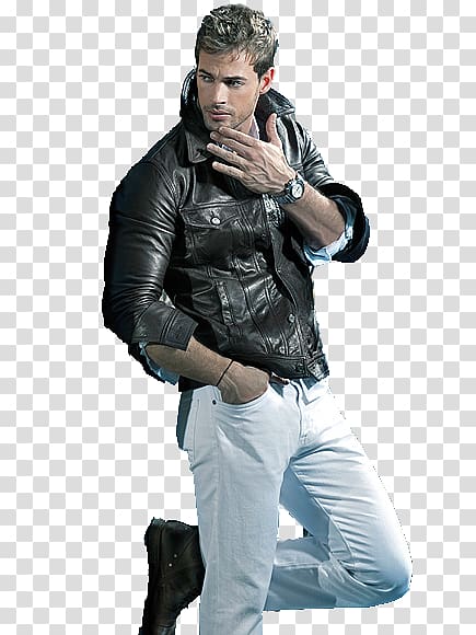 William Levy Leather jacket Jeans Clothing, william levy transparent background PNG clipart