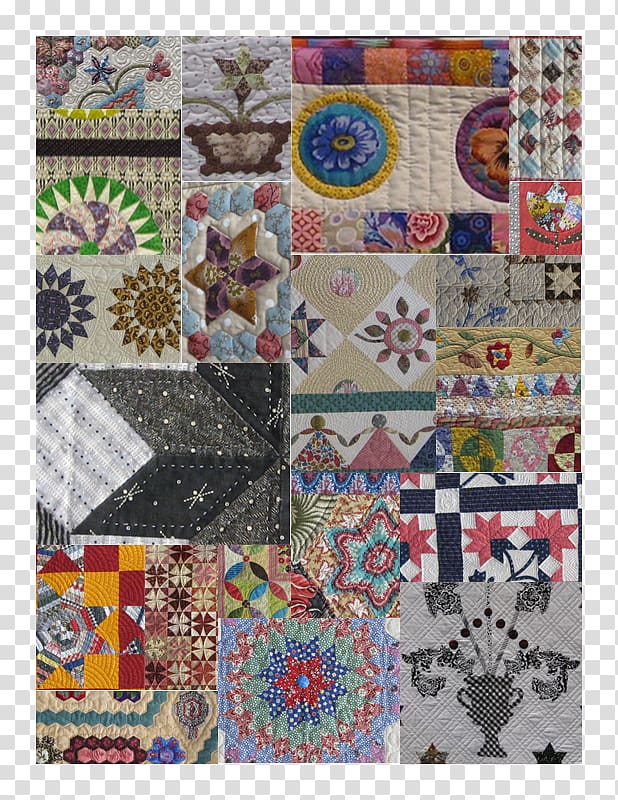 Patchwork Quilting Place Mats Pattern, Material Obsession transparent background PNG clipart