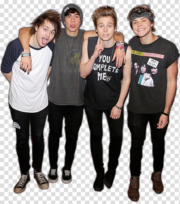 5 Seconds of Summer Perfect One Direction, Oasis band transparent background PNG clipart