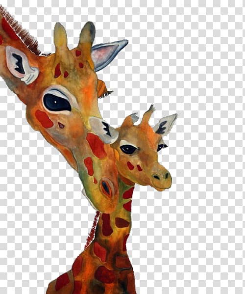 Northern giraffe Reticulated giraffe Animal Drawing Deer, Giraffe Drawing transparent background PNG clipart