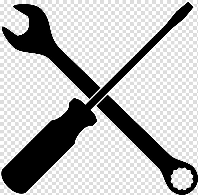 wrench clip art black and white