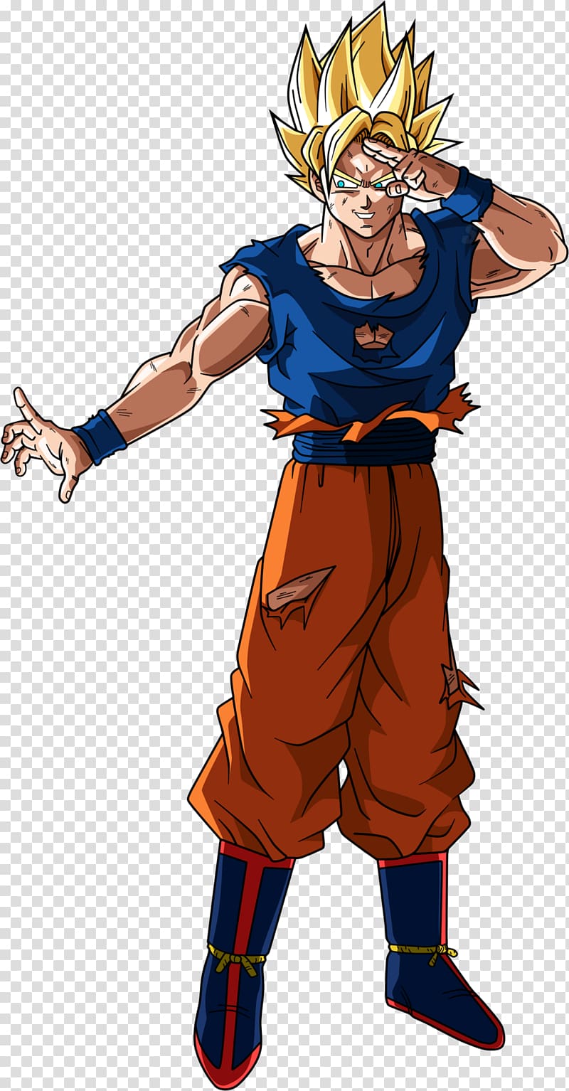 Goku Krillin Majin Buu Trunks Vegeta, goku, png