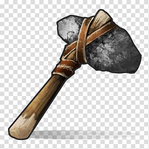 Rust Stone Age Stone tool Axe, Axe transparent background PNG clipart