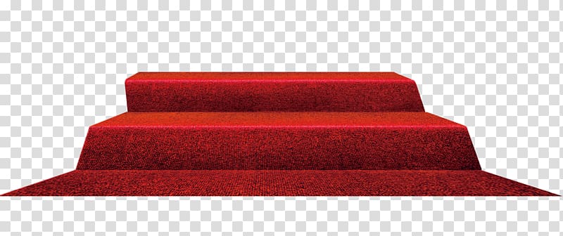 Sofa bed Bed sheet Bed frame Rectangle Couch, Red carpet ladder transparent background PNG clipart