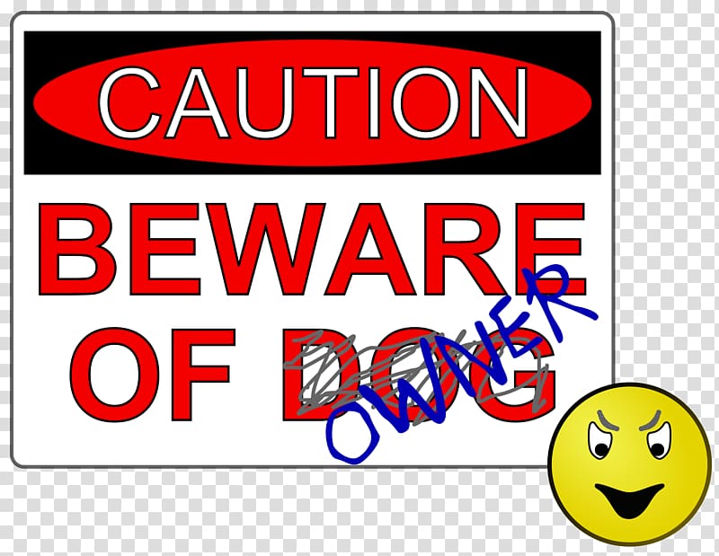 Bull Terrier Beware of the dog Dobermann German Shepherd Warning sign, dangerous goods transparent background PNG clipart