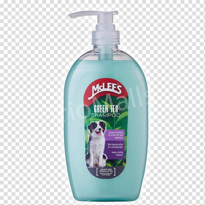 Dog Puppy Shampoo Pet Green tea, shampoo transparent background PNG clipart