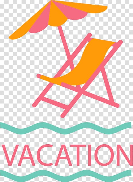 Deckchair Chaise longue , Color tag material Summer Vacation transparent background PNG clipart