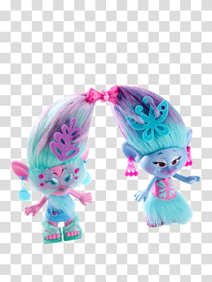 DreamWorks Trolls Satin and Chenille\'s Style Set Fashion Doll, others transparent background PNG clipart thumbnail