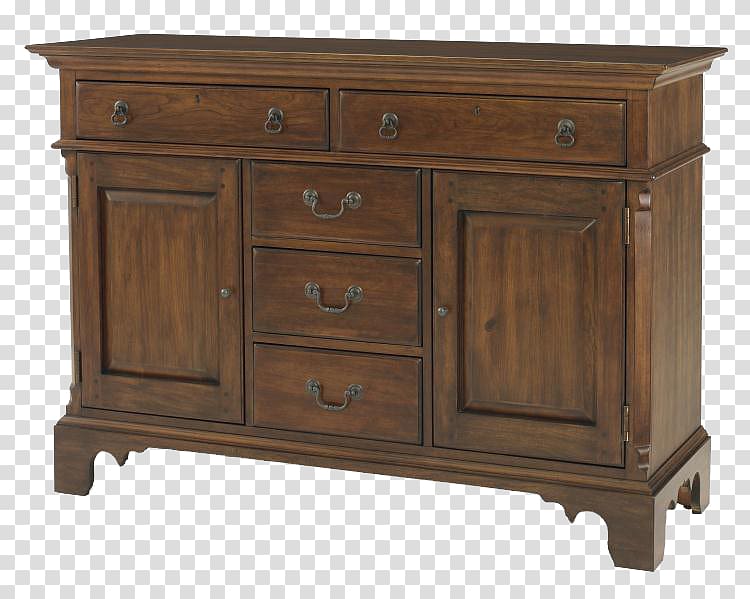 Sideboard Table Furniture Cabinetry, Classic TV cabinet painted transparent background PNG clipart