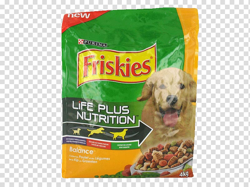 Vegetarian cuisine Dog Food Friskies, Dog transparent background PNG clipart