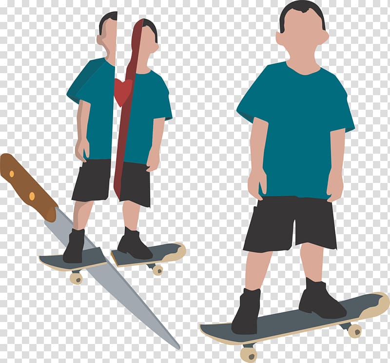 Longboard Skateboarding, skateboard transparent background PNG clipart