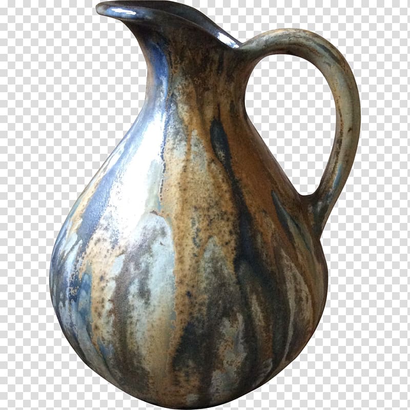 Jug Studio pottery Vase Ceramic, pottery transparent background PNG clipart