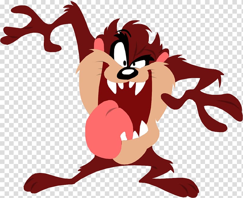 Tasmanian Devil Marsupial , looney tunes transparent background PNG clipart