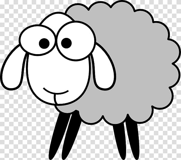 Black sheep Drawing , sheep transparent background PNG clipart