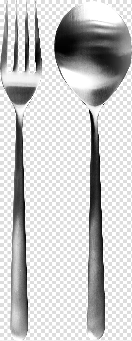 stainless steel spoon and fork, Fork Spoon Icon, Gray spoon fork transparent background PNG clipart