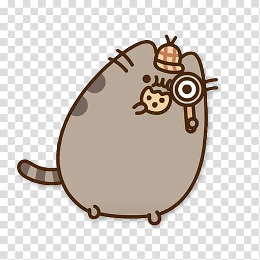 Pusheen Kitten Grumpy Cat Sticker, kitten transparent background PNG clipart