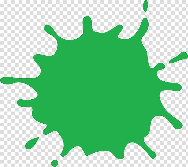 green splatter , Computer Icons , Green Paint Splat transparent background PNG clipart