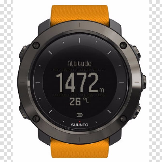 Suunto Traverse Alpha Suunto Oy GPS watch, watch transparent background PNG clipart