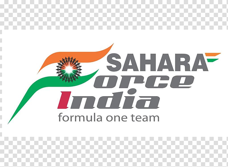 Sahara Force India F1 Team Logo Formula 1 Escudería Brand, formula 1 transparent background PNG clipart