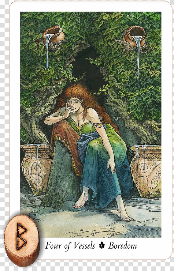 The Wildwood Tarot: Wherein Wisdom Resides Shadowscapes Tarot The Book of Thoth Playing card, Elder Futhark transparent background PNG clipart