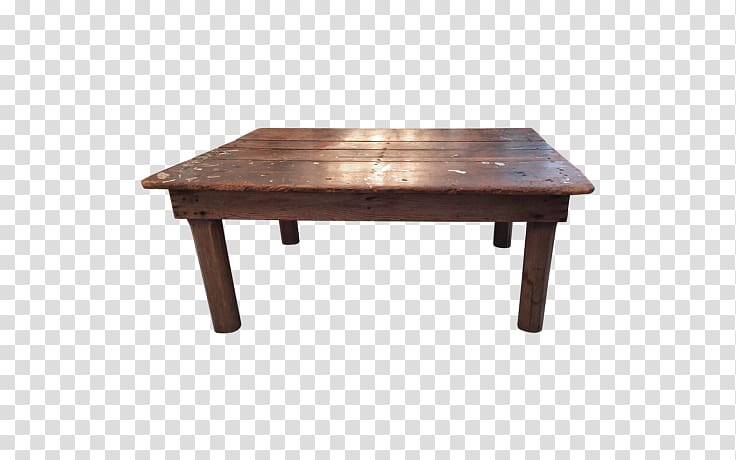 Coffee Tables Reclaimed lumber Furniture, table transparent background PNG clipart