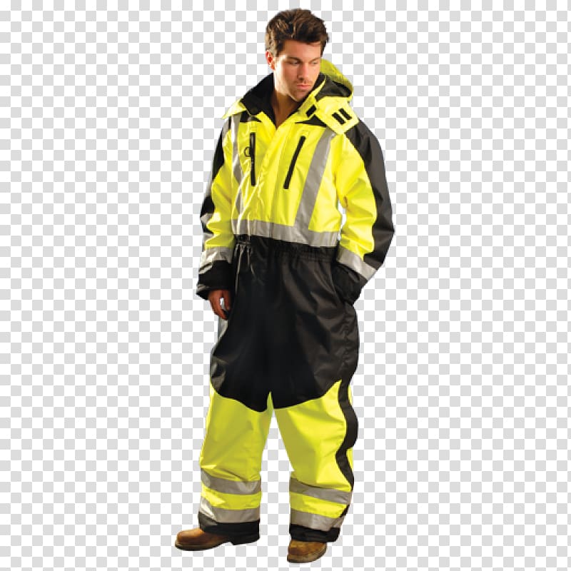 Hoodie High-visibility clothing Overall T-shirt, T-shirt transparent background PNG clipart