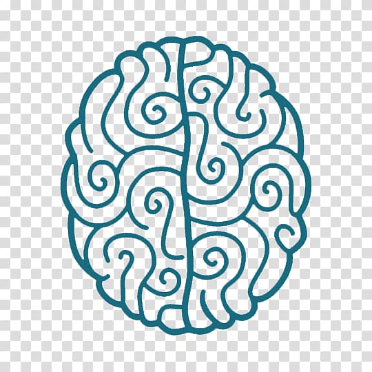 Coloring book Nucco Brain Mandala Circle, brain transparent background PNG clipart