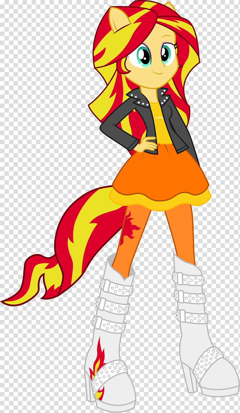 Sunset Shimmer My Little Pony: Equestria Girls Rainbow Dash , equestria girls base transparent background PNG clipart