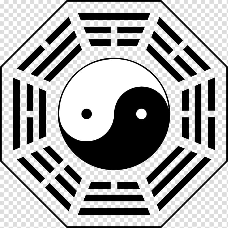 Dharma Initiative Logo, ying yang transparent background PNG clipart