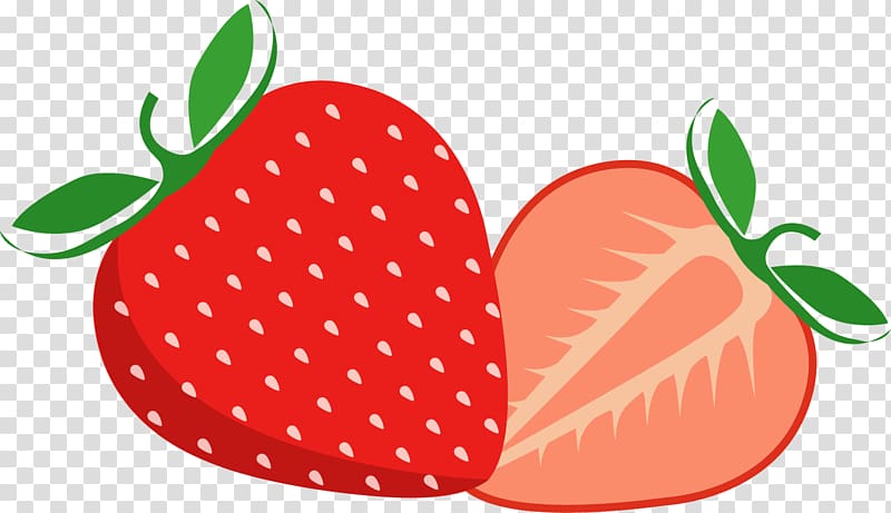 Virginia strawberry Fruit Organic food, strawberry transparent background PNG clipart