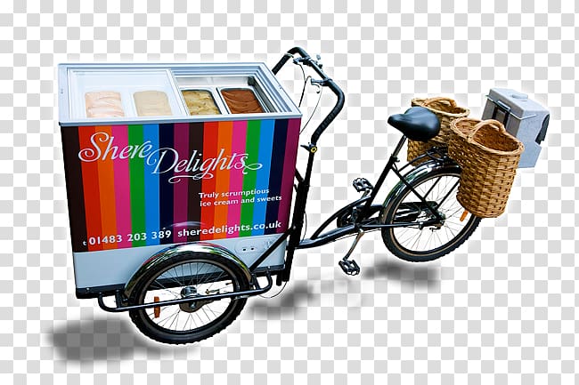 Ice cream Shere Delights Sorbet Bicycle Confectionery, West Indian Raspberry transparent background PNG clipart