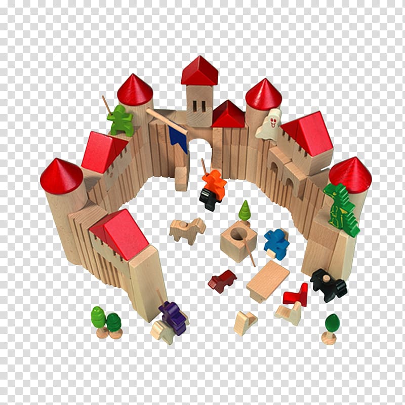 Toy block Castle Infant Knight, blocks transparent background PNG clipart