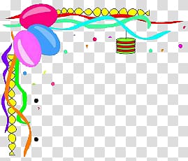 balloon border transparent background PNG clipart