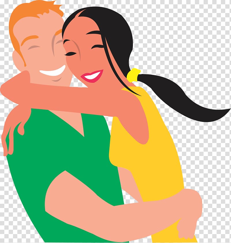 couple Hug Love Romance , Free Of Love transparent background PNG clipart