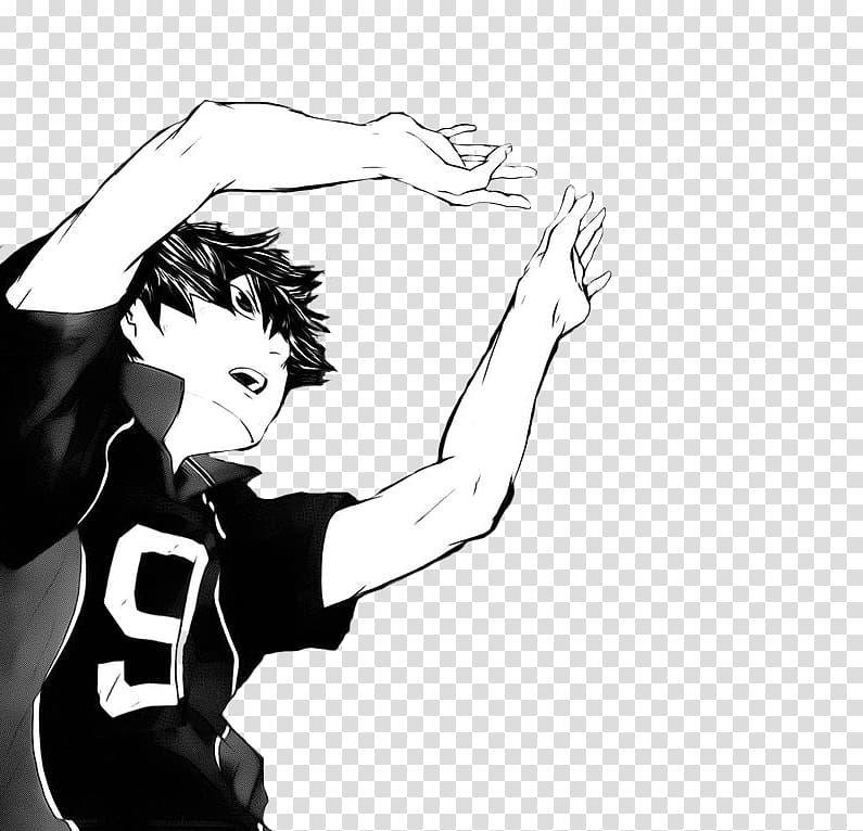 Haikyuu Characters Black And White / Anime Wallpaper HD: Haikyuu Anime