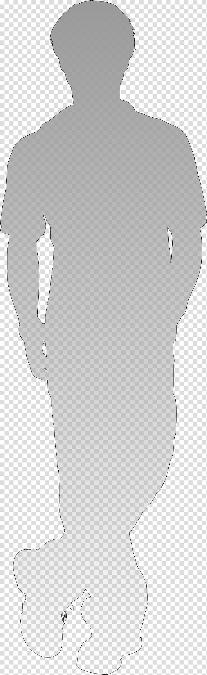 Shadow person Shadow person Silhouette , shadow transparent background PNG clipart