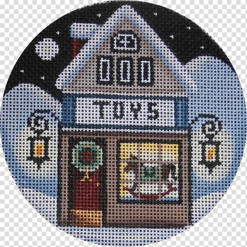 Christmas ornament Cross-stitch Needle Nook of La Jolla Needlepoint, hand-painted leaning tower of pisa transparent background PNG clipart