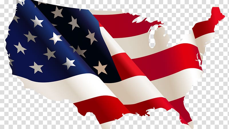 Flag of the United States Map , usa flag transparent background PNG clipart