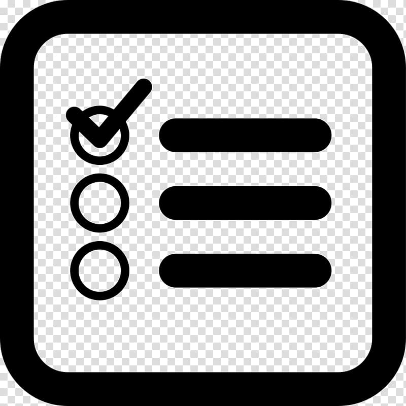 Computer Icons Checklist Icon design, list transparent background PNG clipart