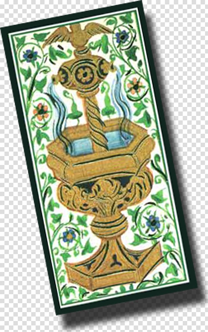 Visconti-Sforza tarot deck Ace of Cups Playing card House of Visconti, hand painted mid-autumn transparent background PNG clipart